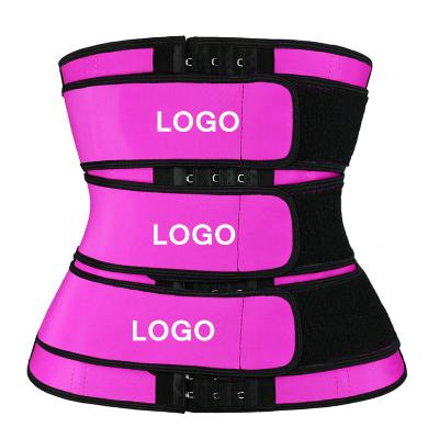 China Factory Direct Sale Antibacterial 3 in 1 Neoprene Waist Trainer Waist Support Black Neoprene Waist Cincher for sale