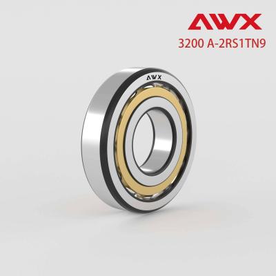 Cina AWX Precision Double Row Angular Bearing 3200 A-2RS1TN9 Personalizzato accettabile in vendita