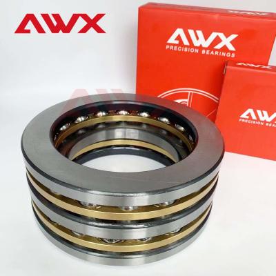 China 52205 52206 52207 52208 Acero de precisión intercambiable con rodamiento axial de bolas para uso industrial en venta