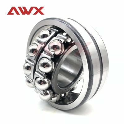 China Aligning Ball Bearings Steel Cage C3 1210 1211 1212 1213 Load Rating For Heavy Duty for sale