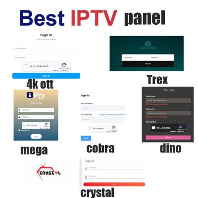 China 12months iptv m3u iptv reseller panel for android tv box 4k trial iptv subscription M3u for sale