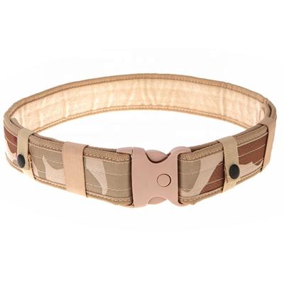 China Wholesale Military Durable Oxford Cloth Belt Webbing Military Tactical Belt In Various Colors Available for sale