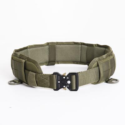 China Real Durable Military Outdoor Waist Seal Molle Camouflage CS Practical Training Multifunctional Training Belt Set for sale