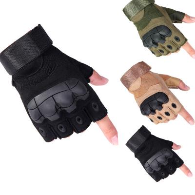 China Tactical Outdoor Military Tactical Gloves Half Finger Gloves for sale