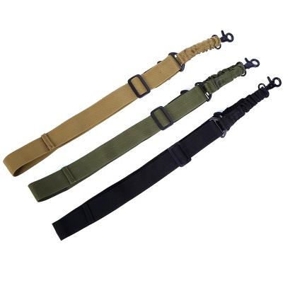 China Durable Multifunctional Tactical Belt Safety Belt Nylon Rope With Metal Hook For Hunting for sale