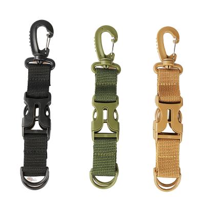 China Multi-Function Outdoor Military Tactical Nylon Safety Hook Tool Backpack Survival Climbing Hook Rise Hook Accessory for sale