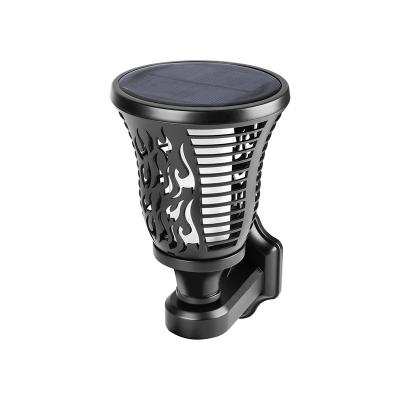 China Solar Outdoor Blinking Projector Solar Lights ABS Lantern Torch Light Landscape Camping Decorative Lighting for Patio Driveway for sale