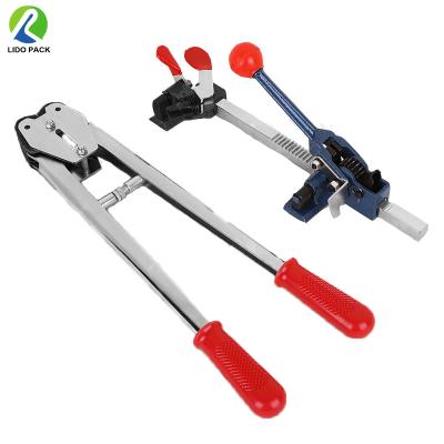 China Good Quality Food Wrapping Hand Belt Tensioner Tool PET PP Strapping Machine Manual Tool for sale