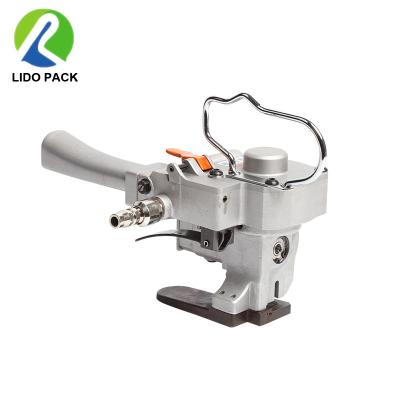 China Hotels Hot Selling R19/25 Hand Held Pneumatic For Small PET/PP Coil Cotton Bale Tying Machine for sale