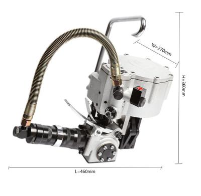 China Pneumatic Food Mixing Automatic Strapping Steel Bandage Strapping Tool for sale