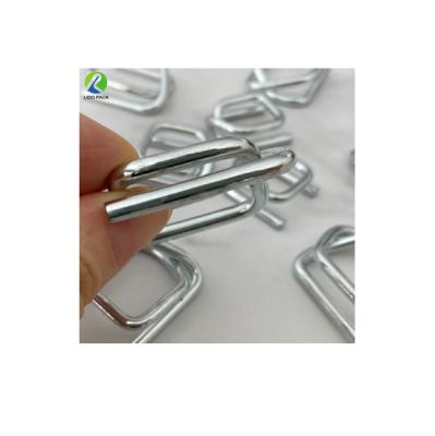 China Manual Packing Best Selling Cost Effective High Quality Rope Woven Metal Galvanized Straps Steel Wire Buckle for sale