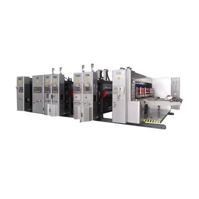 China High quality flexographic corrugated machine printing machine factory new double color printing for sale