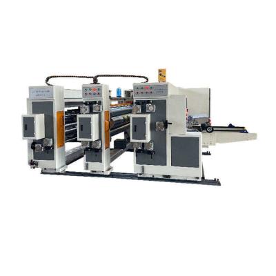 China Factory Small 2 Color Corrugated Box Printing , Automatic Corrugated Box Pressing Machines for sale