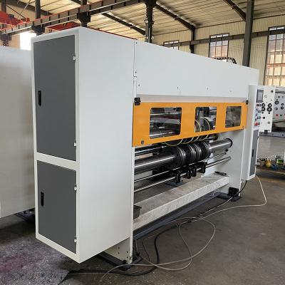 China Factory Wholesale High Quality Cardboard Printing Material And Notching Die Cutting Machine for sale