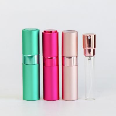 China Cosmetic In The Running Atomizer Bottle Perfume Twist Atomizer Bottle Perfume Twist, Refillable Perfume Atomizer Bottle for sale