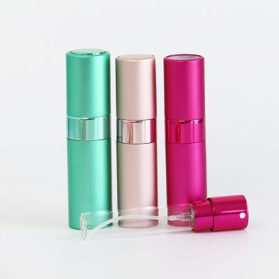 China 8Ml Cosmetic Spray Atomizer Aluminum Twist Atomizer 10Ml Aluminum Atomizer for sale