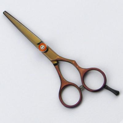 China Metal Forged Japanese Steel Hair Shears / Titanium Hair Cutting Shears for sale