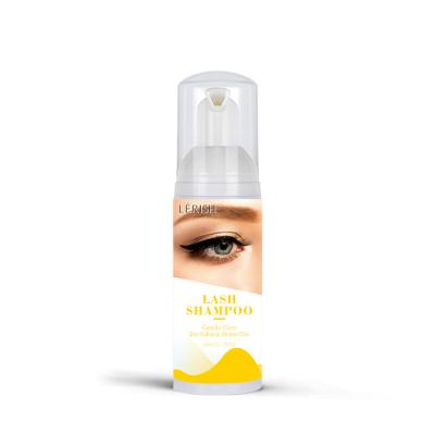 China Lerish Eyelid Mousse Detergent Safe Paraben And Sulfate Free 100% Safe For Natural Eyelash Shampoo for sale