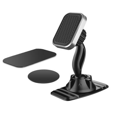 China Adjustable Magnetic Car Phone Mount Car Stick On Dashboard Universal Magnetic Car Phone Mount Holder For Cell Phones With VHB Adhesive for sale