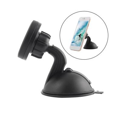 China 360 Degree Magnetic Car Smartphone Holder Magnet Phone Holder Suction Cup Mount Windshield Holder For Xiaomi for sale