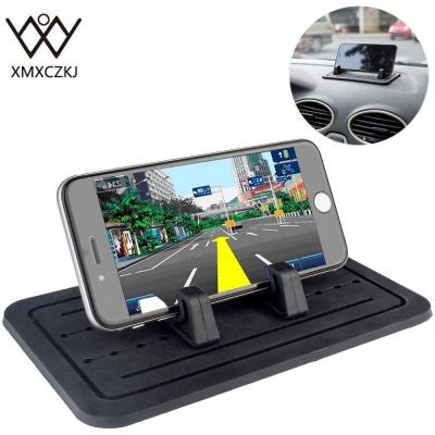 China High Quality Adjustable Car Silicone Protective Dash Mat Cell Phone Car Mount Holder Cradle Dock For For Smartphone XMXCZKJ for sale