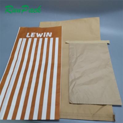 China Recycled Materials 25kg 50kg PP Sack Bag Polypropylene Woven Rice Wheat Flour Grain Plastic Sack for sale