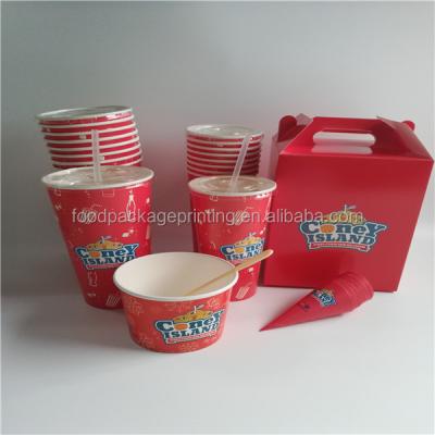 China Recyclable hot sale pizza cone box 7 9 inch pizza cone box packaging pizza cone paper packaging for sale