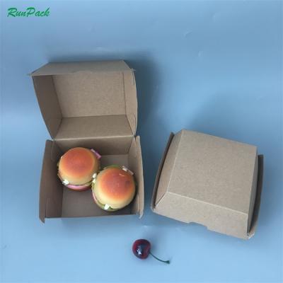 China High Quality Disposable Custom Takeout Hamburger Box Fast Food Fast Food Box for sale