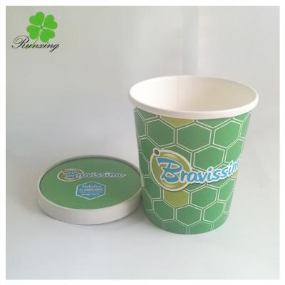 China Disposable Disposable Take Out Hot Cup 8oz Custom Printed 12oz 16oz 26oz 32oz 250ml 350ml 500ml 750ml 1000ml Paper Ice Cream Soup Bowls for sale