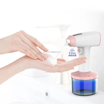 China 2022 New Design Household 2 IN 1 Handheld Cordless Automatic Bubble Shampoo Sensor Battery Electric Sprayer for sale