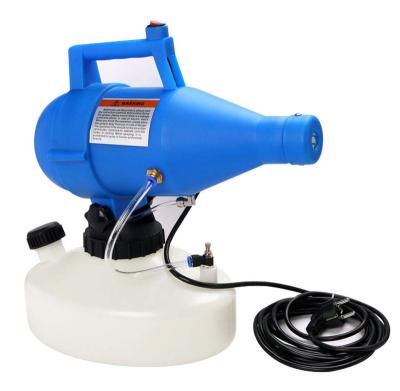 China Cold Portable Electric Tank Pump Disinfection Machine ULV Disinfection Sprayer Power Garden Fogger Hospital Garden Fogger Plastic Spray Weight Net for sale