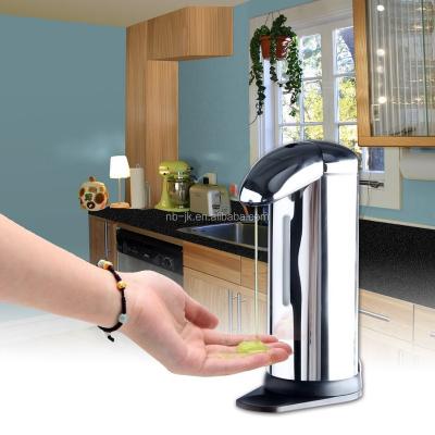 China Creative Infrared Foam Soap Dispenser Touchless Stainless Steel Sensor Liquid Soap Dispenser NEW for Kitchen Bathroom HOME CE ROHS Approved for sale