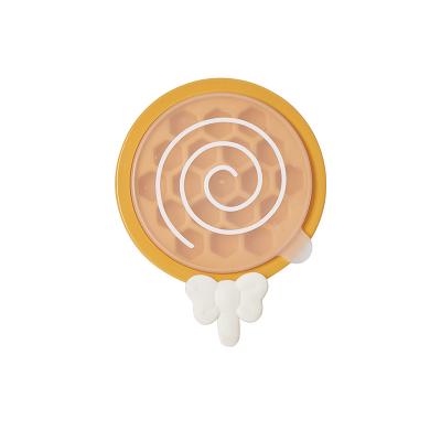 China 2021 Summer Sustainable Children's Home Ice Cream Tray With Cover Creative Lollipop Shape Ice Cream Tray for sale