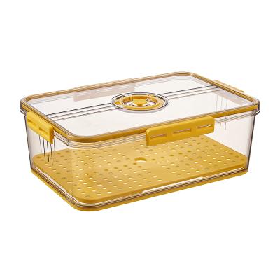 China Plastic Storage and Storage Box Stackable Fresh Box Dumpling Freshness Preservation Refrigerator Food Container for sale