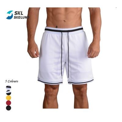 China QUICK DRY Wholesales Men's Workout Active Mesh Basketball Shorts Quick Dry Gym Polyester Shorts With Pockets for sale