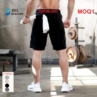 China QUICK DRY OEM Customize Wholesale Cotton Shorts Running Bodybuilding Muscle Gym Workout Shorts With Towel Loop Mens Shorts for sale