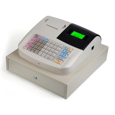 China White Portable Cash Register with Built-in 58 mm Printer and Cash Software for sale