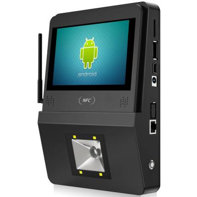 China Fast Scanning 5 Inch Android OS POE Touch Screen Self-Checking Kiosk for Supermarket POS for sale