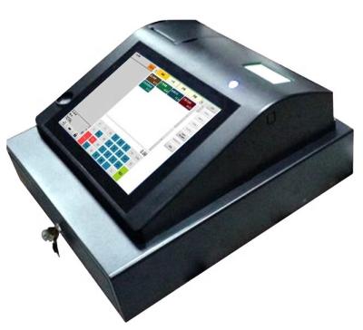 China 10.1 Inch Touch Screen Cash Register with Printer Software and WIFI Support ECR-0001 for sale