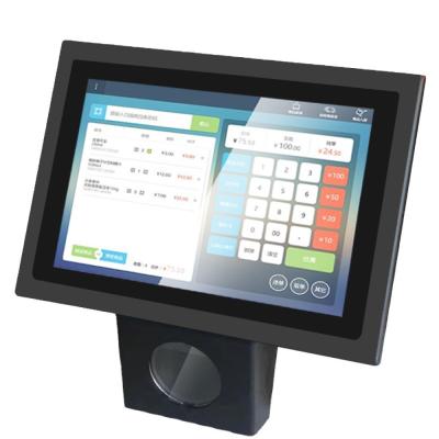 China 10.1 inch Touch Screen POS Android/Windows Checker Grijz/Zwart 10 punten Te koop