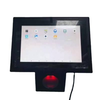 China Supermarktwinkel 10.1 inch POS-systeem met Android 7.1/Windows 10 en ingebouwde barcode scanner Te koop