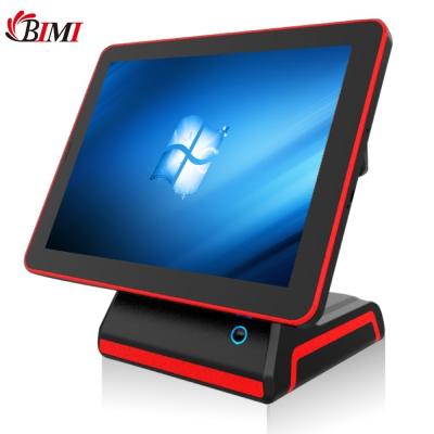 China VFD Customer Display Terminal POS de 15 pulgadas con impresora de 80 mm y PC todo en uno i5 en venta