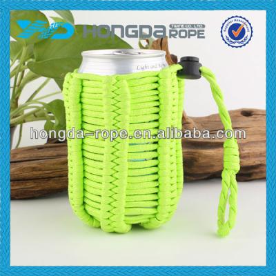 China Wholesale Survival Camping Paracord Supplies Customization Water Bottle Holder for sale