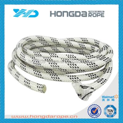 China Anchor Rope 18mm Double Braided Polyester Sailing Rope for sale