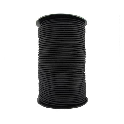 China 16 Strand Strong Black Braided Polyester Rope 14mm for sale