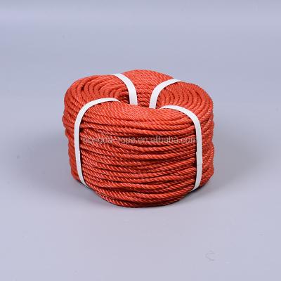 China Lightweight PE Polyethylene Twisted Fishing Line Rope For Fishing Net Rope for sale