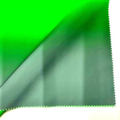 China Reflective Progressive Fabric 2020New Memory Change Glossy And Waterproof 100%Polyester Fabric For Duck Down Jackets en venta