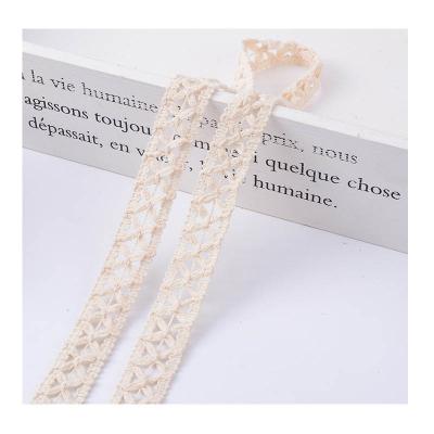 China Factory Direct Sales Custom Elastic Spot Small Lace Mesh Knot Must Be Hand Tied Supply Mop Fringe Fringe Cotton Tassel Lace Cotton for sale