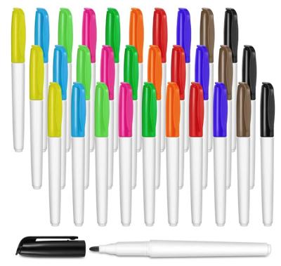 China Fine Whiteboard Dry Markers Defense Erase Tip Pens Colored White Board Erasable Marker for School for sale