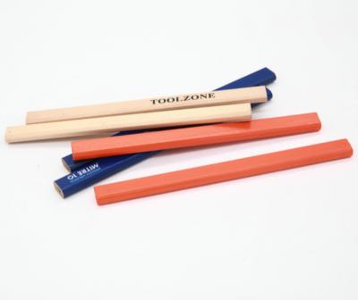 China office & School Pencil Custom Logo Construction Carpenter Bulk Cheap Wooden Pencils for sale